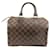 Louis Vuitton Damier Ebene Speedy 25 Boston Bag PM Leather  ref.536163