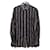 [Used]  Jean Paul GAULTIER HOMME Jean Paul Gaultier  Homme "48" Ethnic Striped Shirt (Gaultier) Black Cotton  ref.536185