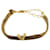Louis Vuitton Bracelets Soie Marron  ref.536314