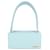 Jacquemus Women Le Rectangle Shoulder Bag In Turquoise Leather Blue  ref.536391