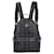 MCM Women Stark Side Studs Backpack In Black Visetos Cloth  ref.536397