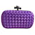 Bottega Veneta Clutch bags Purple Silk  ref.536493