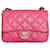 Timeless Chanel Chunky Chain Funky Town Flap Bag. Pink Leather  ref.536717