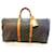 Louis Vuitton keepall 55 Monogram Brown Leather  ref.536979