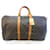 Louis Vuitton Keepall 55 Monogramma Marrone Pelle  ref.536983
