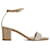 Valentino gold sand medium heels eu38.5 Golden Leather  ref.536998