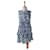 Ralph Lauren Dresses White Blue Polyester  ref.537046