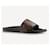 Louis Vuitton LV Mules waterfront Brown Rubber  ref.537165