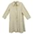 vintage Burberry France women's raincoat 60's t 38 Beige Cotton Polyester  ref.537199