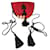 Yves Saint Laurent Sacs à main Soie Rouge  ref.537220