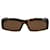 Balenciaga Óculos de sol com armação quadrada de acetato Multicor Fibra de celulose  ref.537233