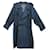 trench coat masculino Burberry tamanho vintage 60 Azul marinho Algodão Poliéster  ref.537298