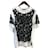 *FENDI FENDI T-Shirt aus weißem Jersey mit Spiraldruck, Gesamtmuster, Logo, Weißgrau Baumwolle  ref.537314