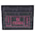 FENDI Zucca Pattern Pass Case Gray / Black Unisex PVC Card Case Unused FENDI Grey  ref.537319