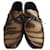 "Fendi" FENDI mocasín patrón zapatos de hombre mocasín Castaño  ref.537331