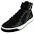 FENDI Sneakers FENDI Dimensioni della notazione 9 Pelle Nero Verde Taglio alto Taglia di riferimento 28cm  ref.537336