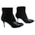 Jimmy Choo Ankle Boots Black Leather  ref.537909