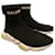 Balenciaga Fold Speed Trainer Black White Cloth  ref.538185