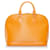 Louis Vuitton Orange Epi Alma PM Cuir  ref.538206