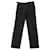 Pantalón Dior Classic de lana virgen negra Negro  ref.538340