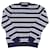 Prada Stripped Crewneck Sweater in Multicolor Wool Multiple colors  ref.538346