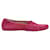 Tod's Gommino Driving Shoes in Pink Suede Leather  ref.538378