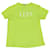 Valentino VLTN T-Shirt aus grüner Baumwolle  ref.538379