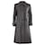 Prada Tweed-Mantel aus grauer Baumwolle  ref.538413