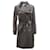 Dolce & Gabbana Trenchcoat mit gefütterter Brust und grauer Wolle  ref.538435
