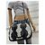 Borsa Burberry Orchard in pelle bianco e nero Multicolore - vista 6