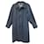 raincoat man Burberry vintage t 50 Navy blue Cotton Polyester  ref.538649