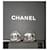 Bellissimi nuovi orecchini a C foderati di Chanel Argento - vista 5