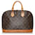 Louis Vuitton Brown Monogram Alma PM Leather Cloth  ref.538789