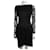 Diane Von Furstenberg DvF New Zarita Vestido Encaje Negro  ref.539148