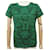 Hermès NINE HERMES TSHIRT MICRO PROJECTS CARRES M 40 H0H4604DY4Y40 GREEN COTTON NEW  ref.539401