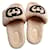 Gucci Wool slides sandals Beige  ref.539994