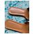 Sabot Oran ricamati Hermès Caramello - vista 3