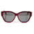 Saint Laurent Sonnenbrillen Rot Kunststoff  ref.540161