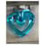 Lalique heart Blue  ref.540201