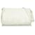 Bolso bandolera de cuero blanco Prada Becerro  ref.540229