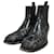 Alexander McQueen ◆ Alexander McQueen / Side Gore Boots / 42 / BLK / Black / Leather  ref.540547
