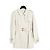 Hermès GABARDINA DE ALGODÓN BEIGE MARGIELA ES38