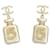 Chanel 22s earrings Golden Gold hardware Metal  ref.540809