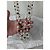 Chanel CC A16Logo K lungo perla barocca 3 collana a filo con etichetta a scatola Bianco - vista 7