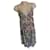 Vestido de punto con estampado floral de Etro Multicolor Viscosa  ref.541519