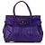 Mulberry Bolsa tote de couro Bayswater roxa amoreira