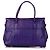 Mulberry Bolsa tote de couro Bayswater roxa amoreira - vista 3