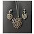 Tiffany & Co Conjunto de colar e brincos em prata de lei Paloma Picasso Olive Leaf - vista 2