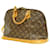 Louis Vuitton Alma Brown Cloth  ref.542046