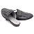 Mules Brunello Cucinelli in pelle nera con perline Precious argento - vista 5